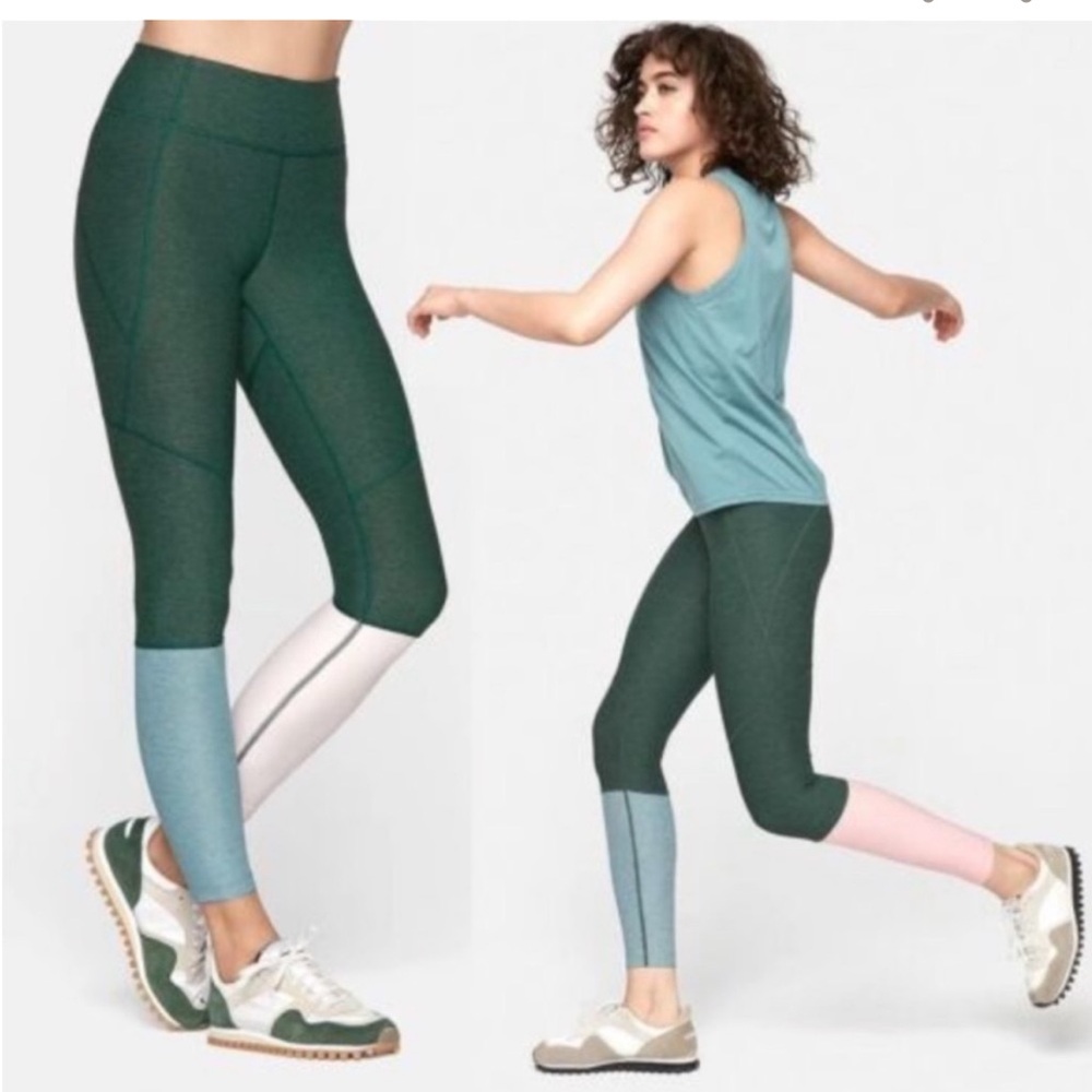 Women’s XS Outdoor Voices Green Leggings
